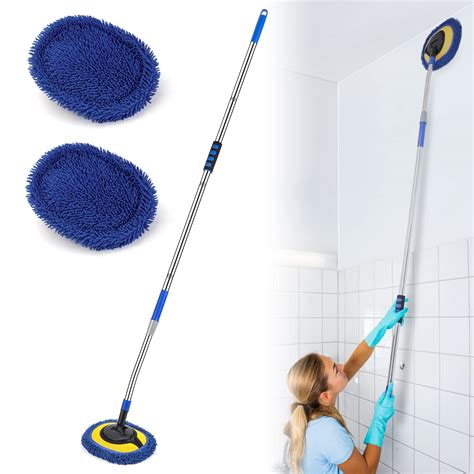 Efficient Cleaning Made Simple: Introducing the Magic Scrubbing Tool on a Stick
